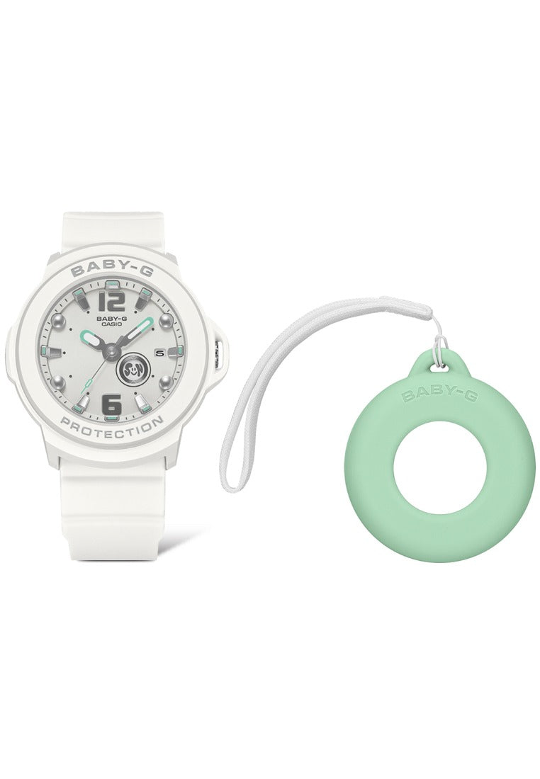 Casio Baby-g BGA-15K-7ADR Rubber Strap Analog Watch for Women-Watch Portal Philippines