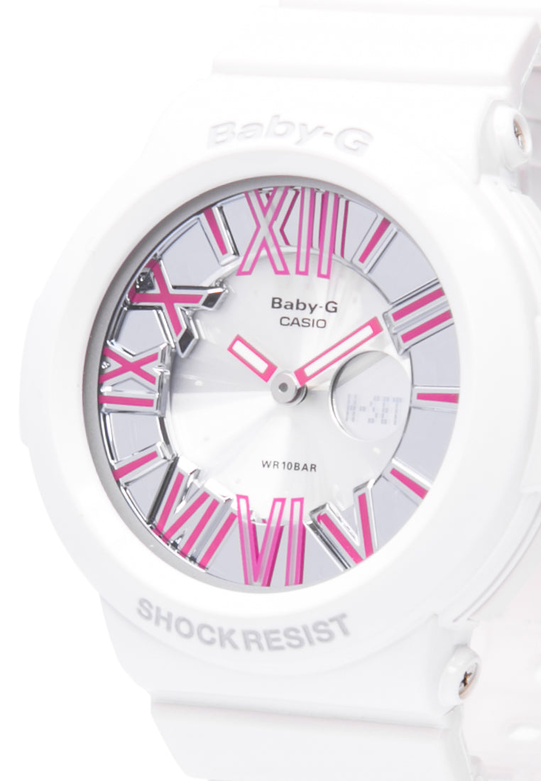 Casio Baby-g BGA-160-7B2ER Digital Analog Rubber Strap Watch For Women-Watch Portal Philippines