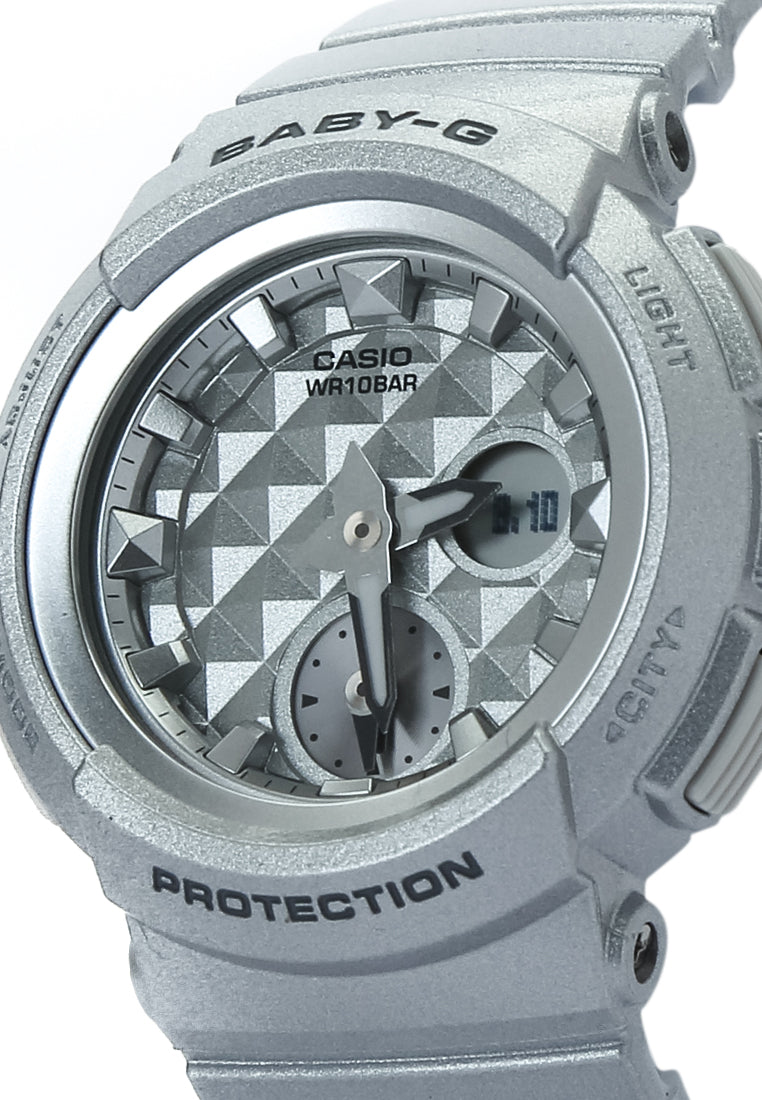 Casio Baby-g BGA-195-8A Digital Analog Rubber Strap Watch For Women-Watch Portal Philippines