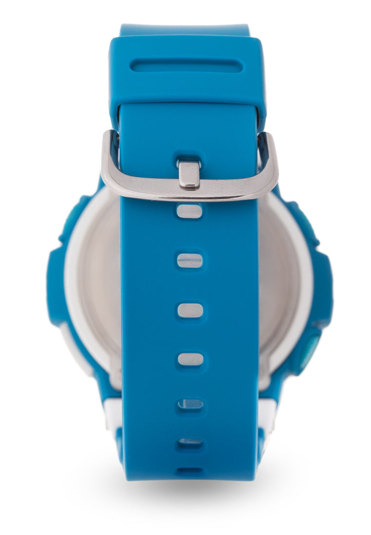 Casio Baby-g BGA-210-2BDR Digital Analog Rubber Strap Watch For Women-Watch Portal Philippines
