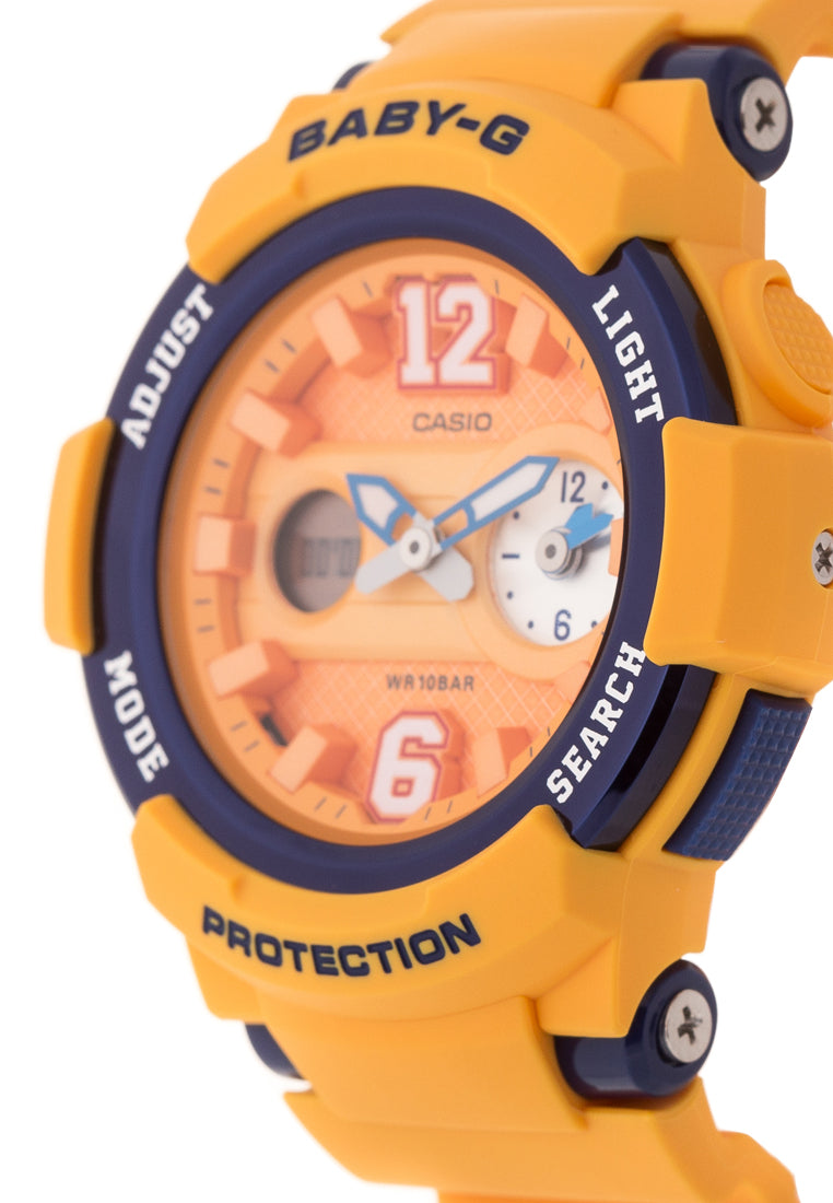 Casio Baby-g BGA-210-4BDR Digital Analog Rubber Strap Watch For Women-Watch Portal Philippines