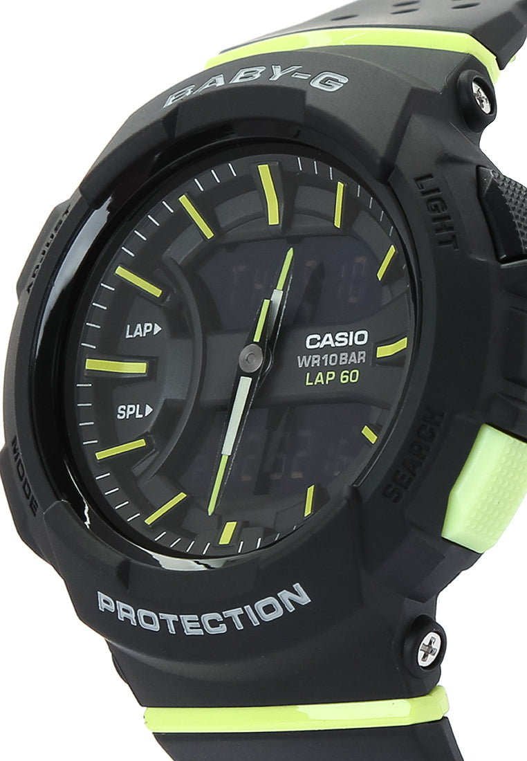 Casio Baby-g BGA-240-1A2 Digital Analog Rubber Strap Watch For Women-Watch Portal Philippines