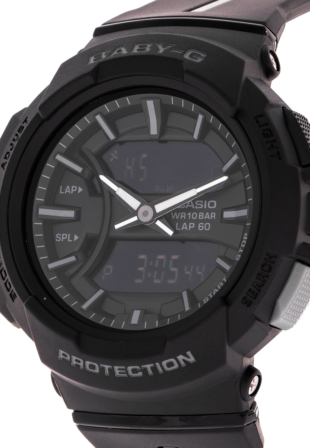 Casio Baby-g BGA-240BC-1A Digital Analog Rubber Strap Watch For Women-Watch Portal Philippines