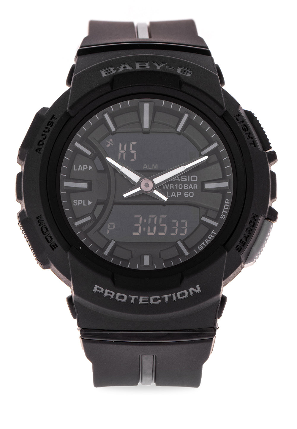 Casio Baby-g BGA-240BC-1A Digital Analog Rubber Strap Watch For Women-Watch Portal Philippines