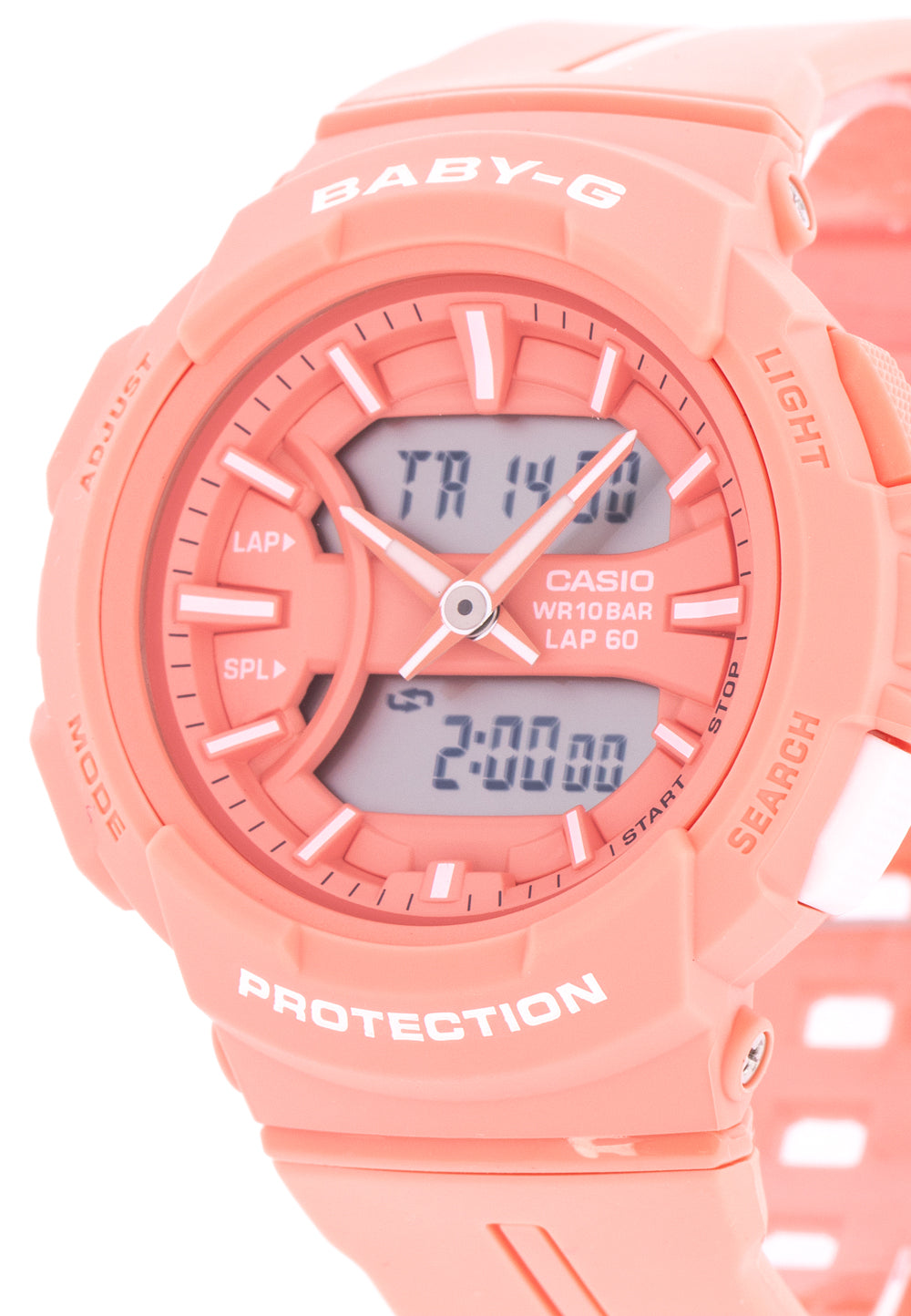 Casio Baby-g BGA-240BC-4A Digital Analog Rubber Strap Watch For Women-Watch Portal Philippines