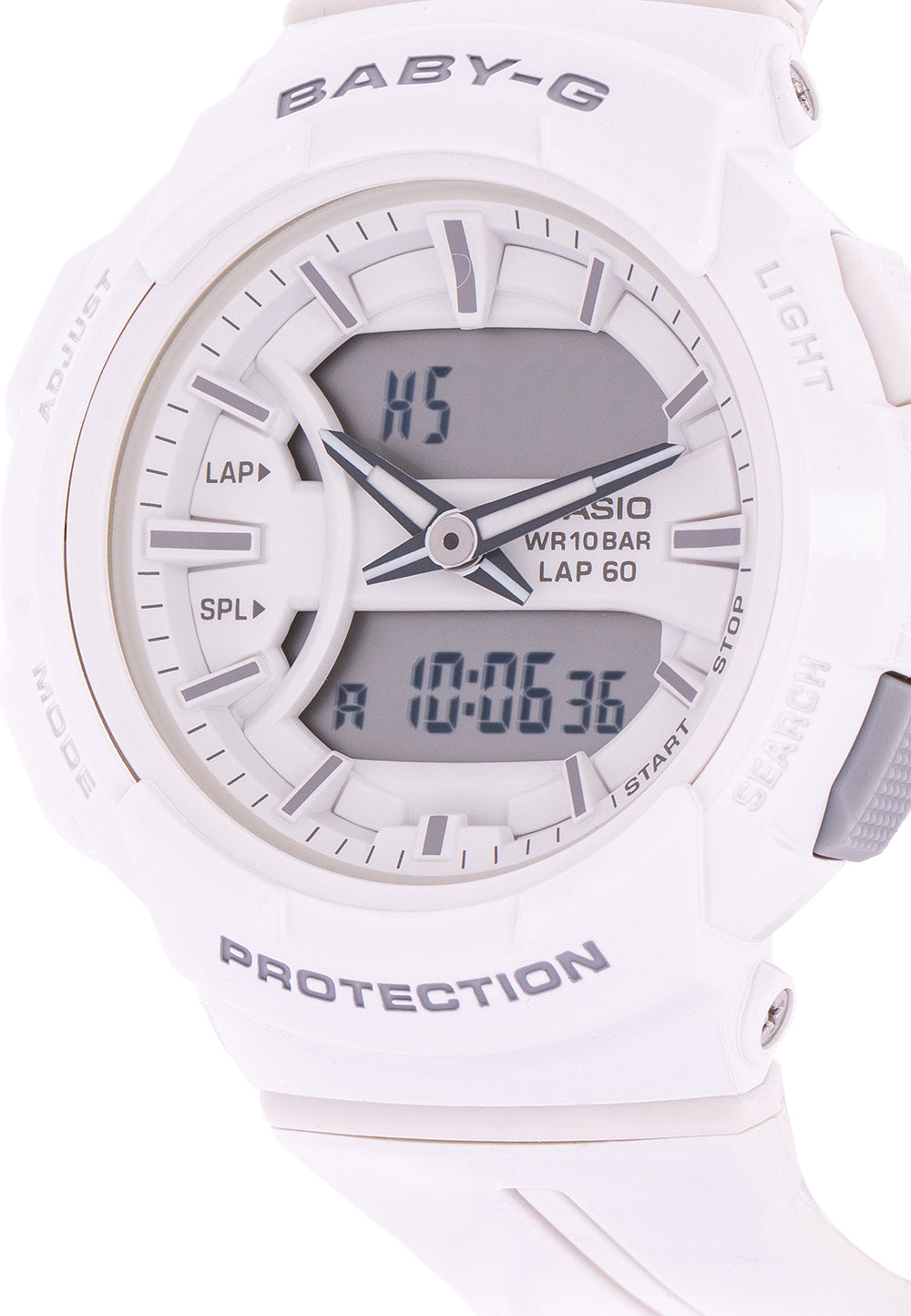 Casio Baby-g BGA-240BC-7A Digital Analog Rubber Strap Watch For Women-Watch Portal Philippines