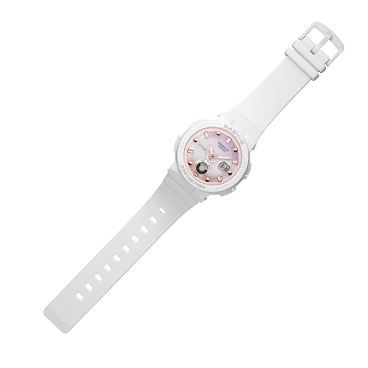 Casio Baby-g BGA-250-7A2 Digital Analog Rubber Strap Watch For Women-Watch Portal Philippines