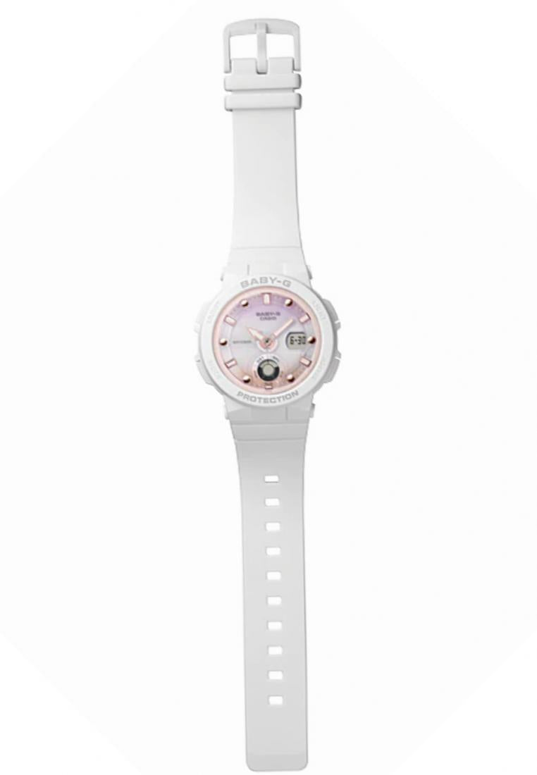 Casio Baby-g BGA-250-7A2 Digital Analog Rubber Strap Watch For Women-Watch Portal Philippines