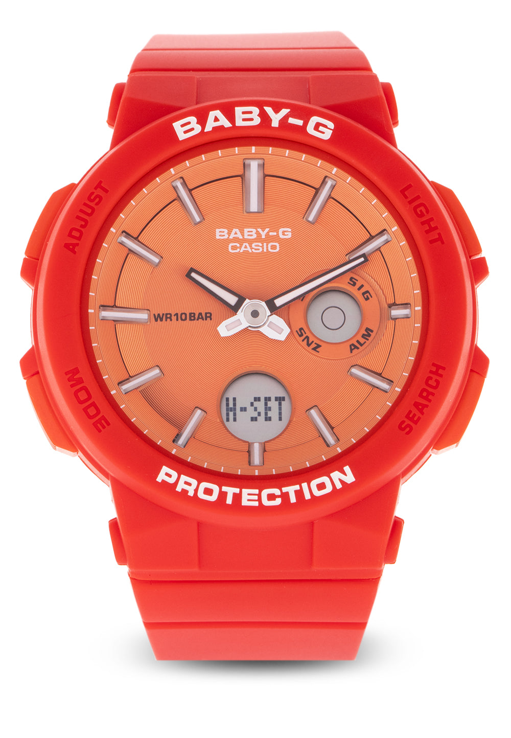 Casio Baby-g BGA-255-4A Digital Analog Rubber Strap Watch For Women-Watch Portal Philippines