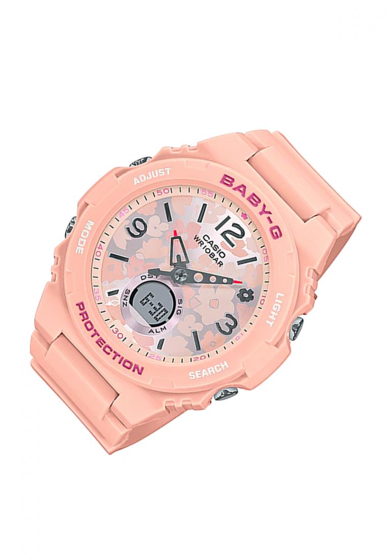 Casio Baby-g BGA-260FL-4A Digital Analog Rubber Strap Watch For Women-Watch Portal Philippines