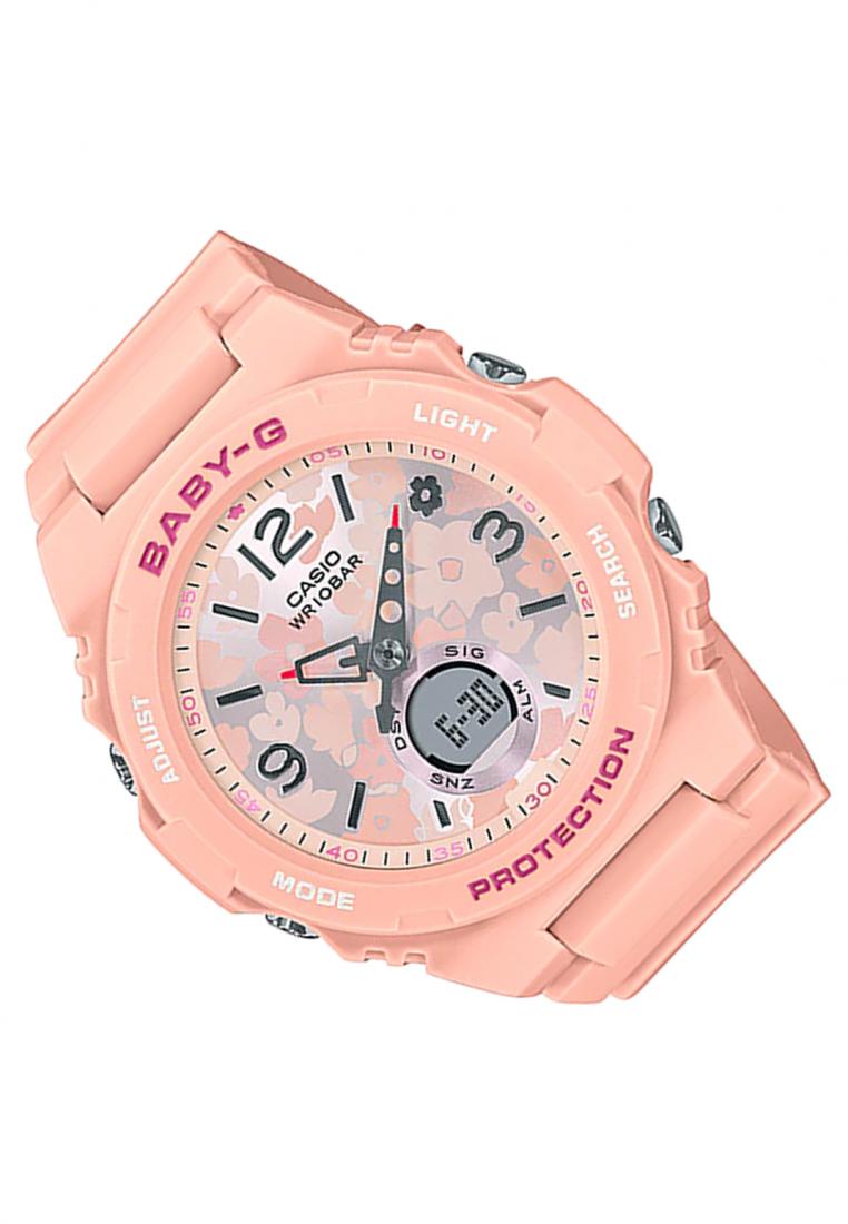Casio Baby-g BGA-260FL-4A Digital Analog Rubber Strap Watch For Women-Watch Portal Philippines