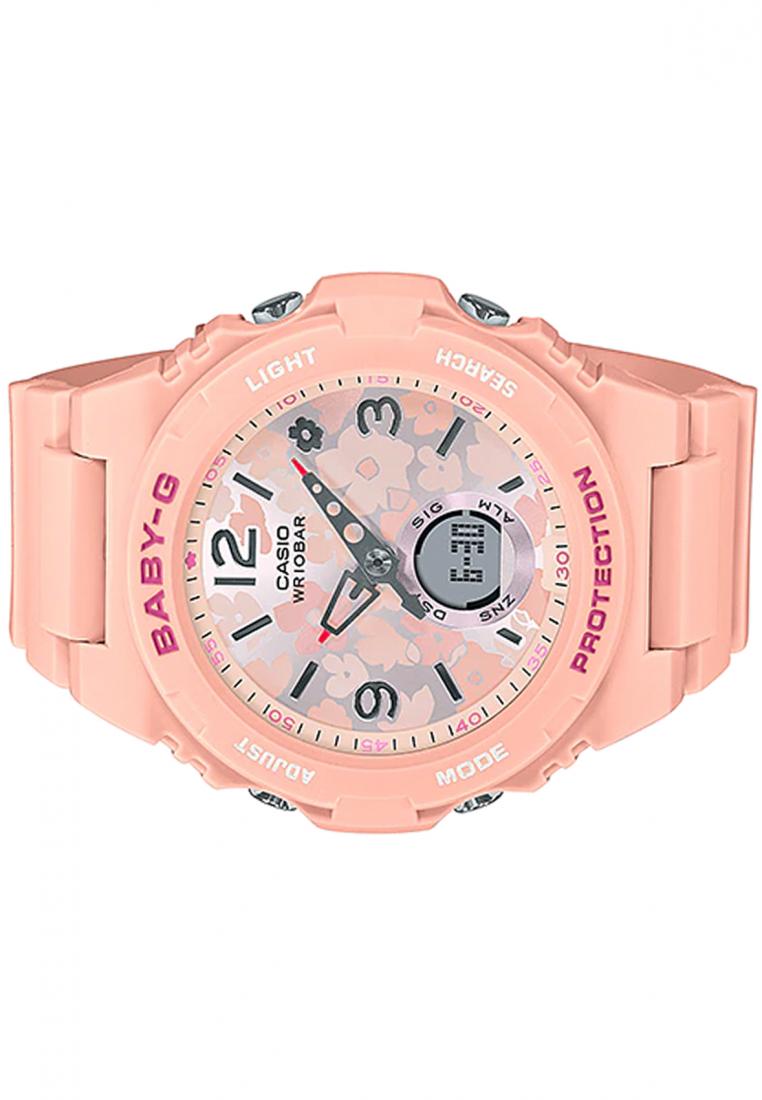Casio Baby-g BGA-260FL-4A Digital Analog Rubber Strap Watch For Women-Watch Portal Philippines
