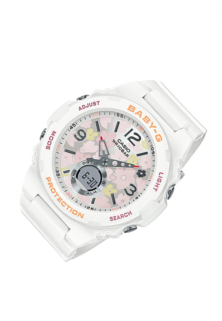 Casio Baby-g BGA-260FL-7A Digital Analog Rubber Strap Watch For Women-Watch Portal Philippines