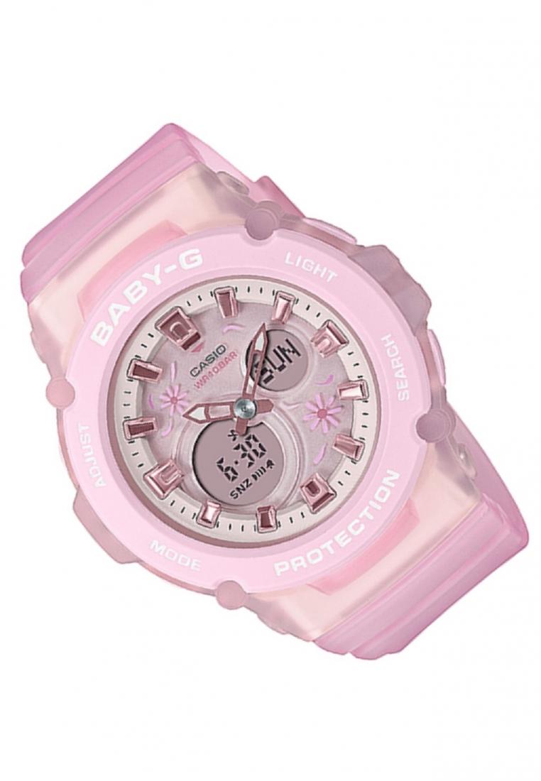 Casio Baby-g BGA-270FL-4A Digital Analog Rubber Strap Watch For Women-Watch Portal Philippines