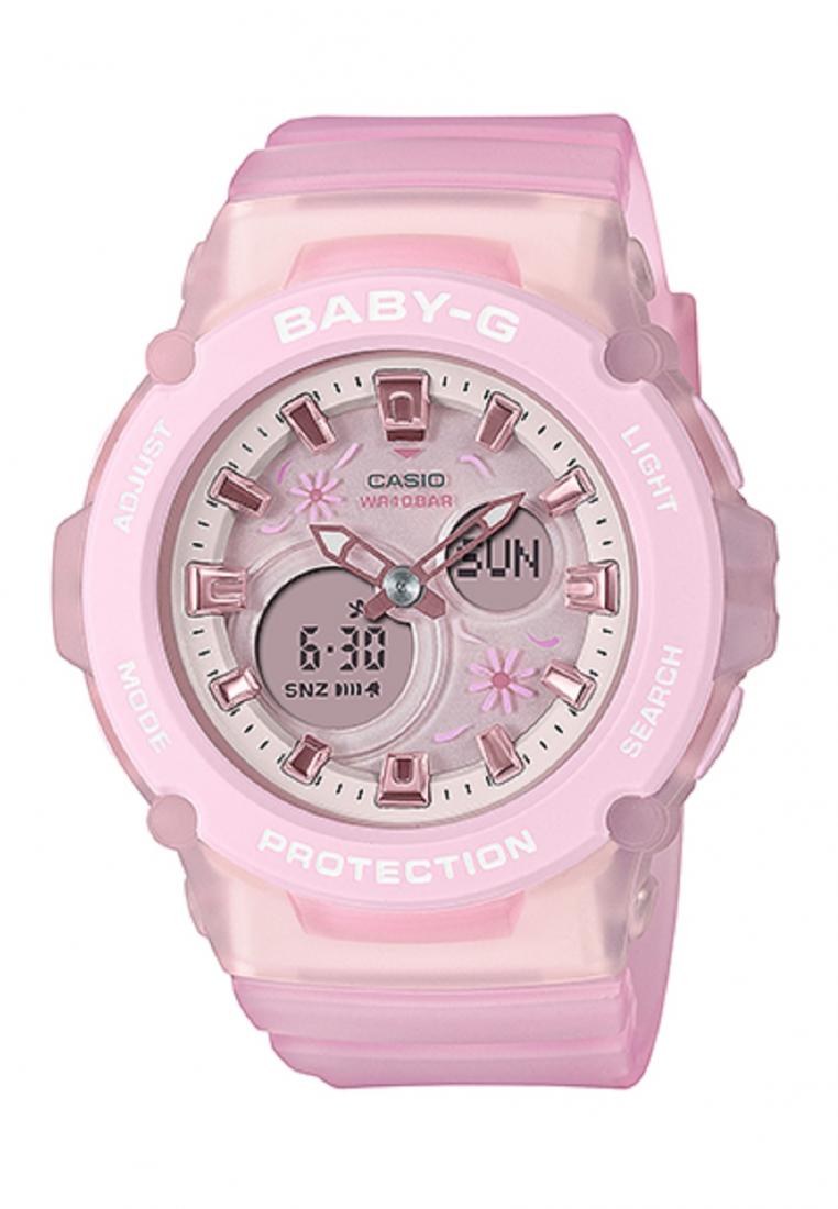 Casio Baby-g BGA-270FL-4A Digital Analog Rubber Strap Watch For Women-Watch Portal Philippines