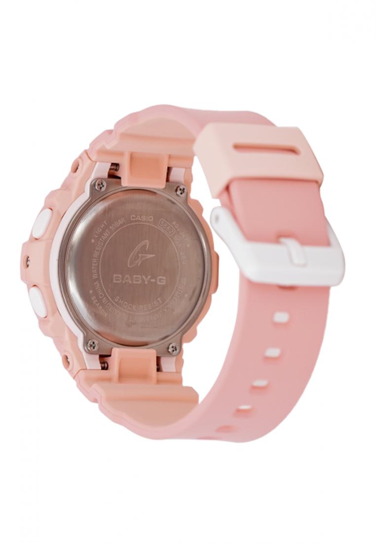 Casio Baby-g BGA-280-4A Digital Analog Rubber Strap Watch For Women-Watch Portal Philippines