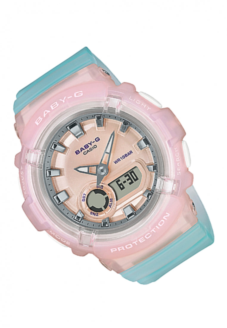 Casio Baby-g BGA-280-4A3 Digital Analog Rubber Strap Watch For Women-Watch Portal Philippines