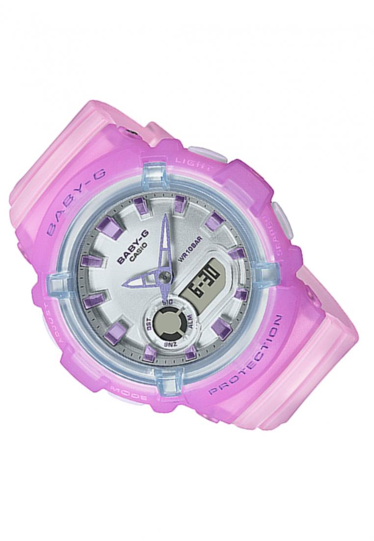 Casio Baby-g BGA-280-6A Digital Analog Rubber Strap Watch For Women-Watch Portal Philippines