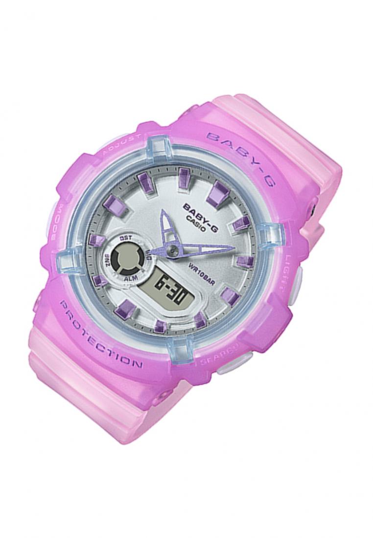Casio Baby-g BGA-280-6A Digital Analog Rubber Strap Watch For Women-Watch Portal Philippines