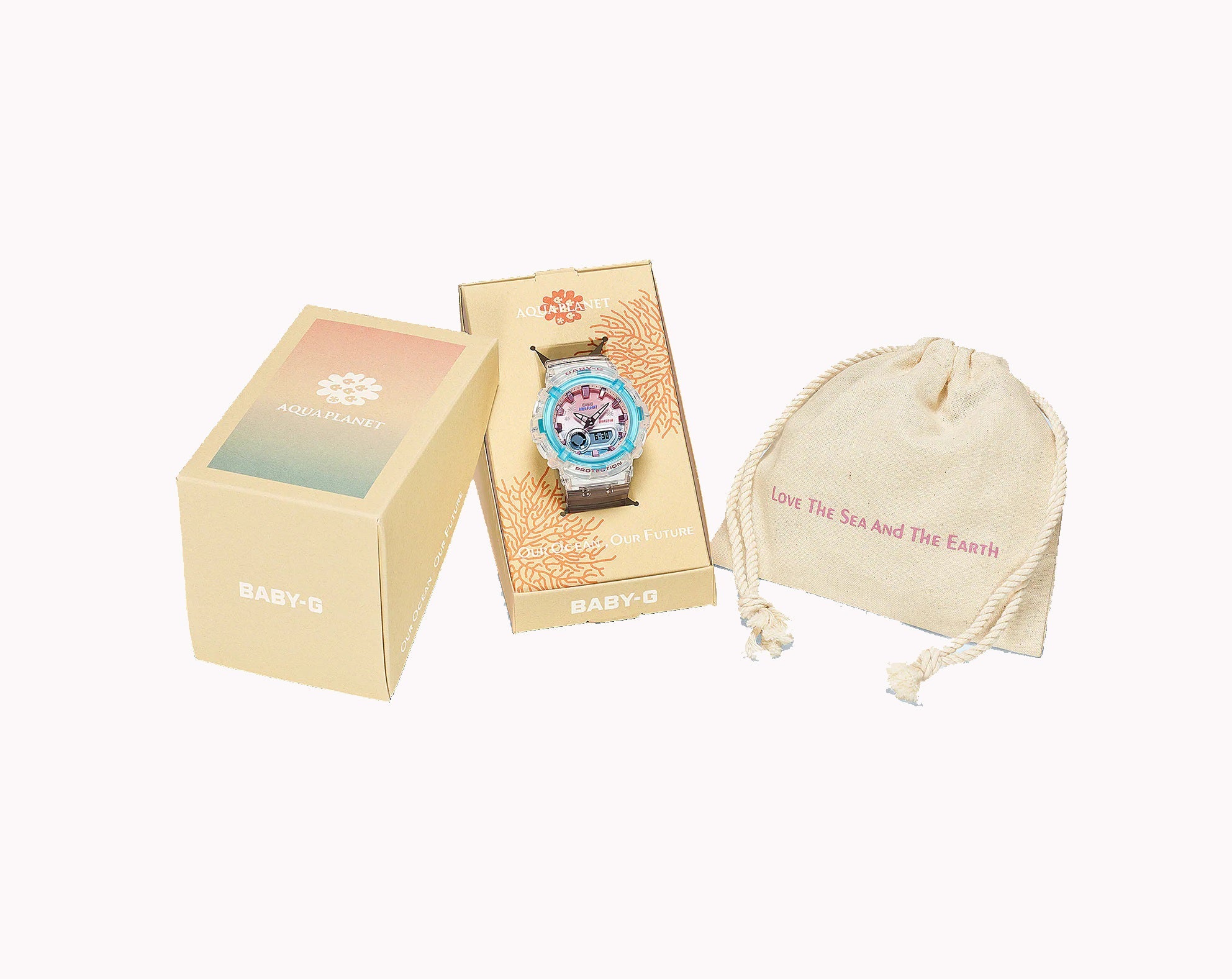 Casio Baby-g BGA-280AP-7A Digital Analog Rubber Strap Watch For Women-Watch Portal Philippines