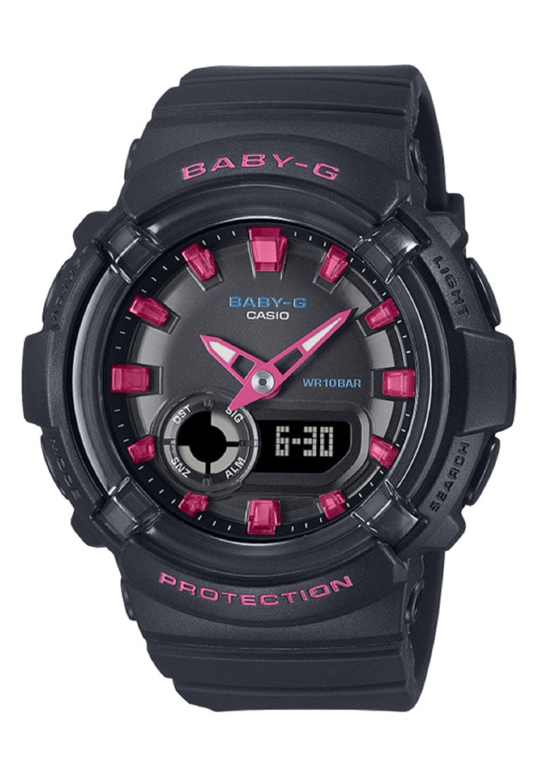 Casio Baby-g BGA-280DN-1A Digital Analog Rubber Strap Watch for Women-Watch Portal Philippines