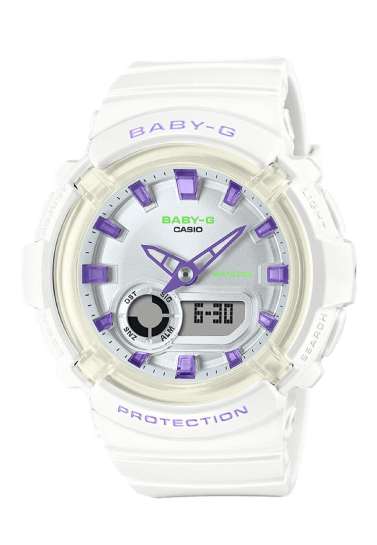 Casio Baby-g BGA-280DN-7A Digital Analog Rubber Strap Watch for Women-Watch Portal Philippines