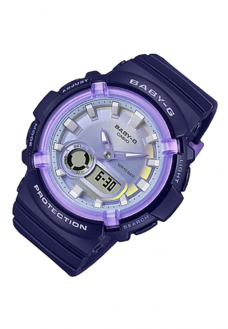 Casio Baby-g BGA-280DR-2A Digital Analog Rubber Strap Watch For Women-Watch Portal Philippines