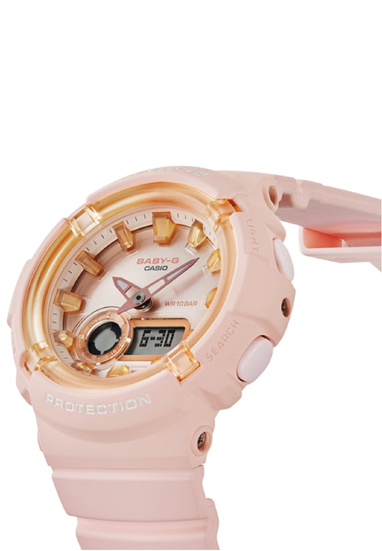 Casio Baby-g BGA-280SW-4A Digital Analog Rubber Strap Watch For Women-Watch Portal Philippines