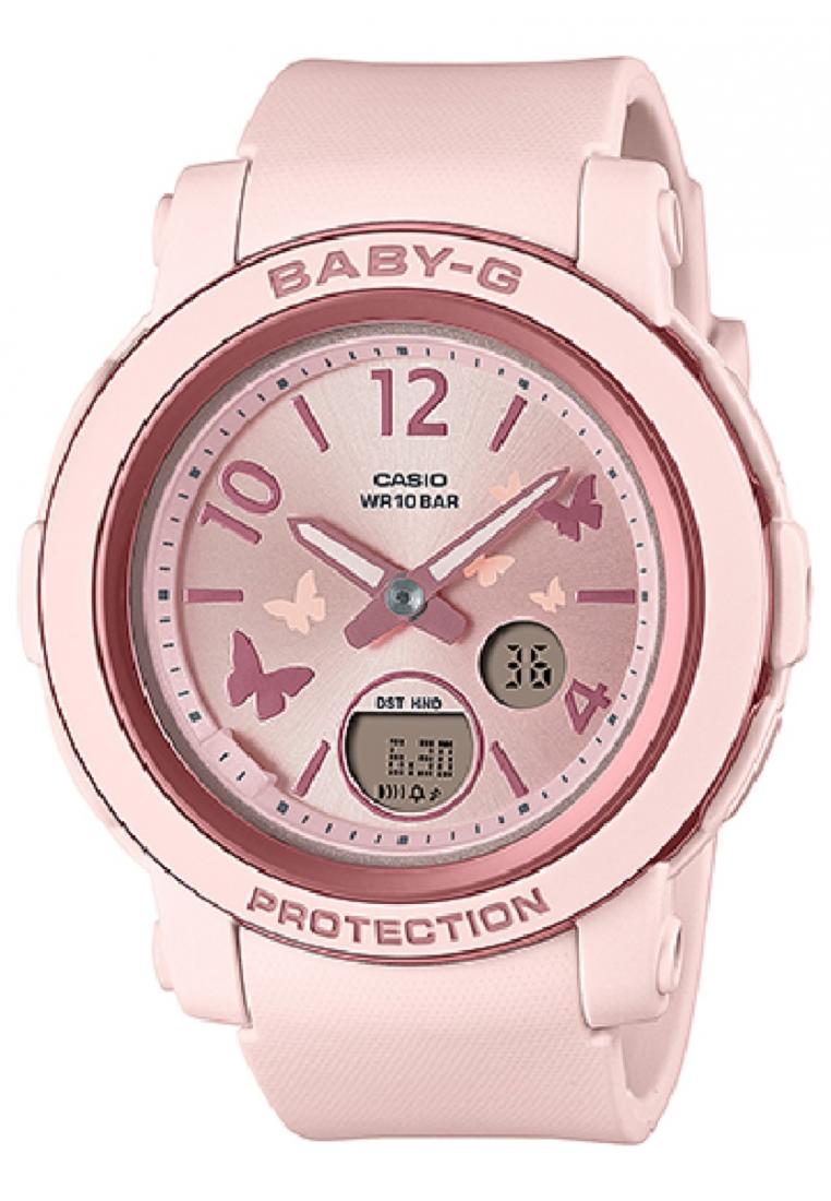 Casio Baby-g BGA-290BD-4A Digital Analog Rubber Strap Watch For Women-Watch Portal Philippines