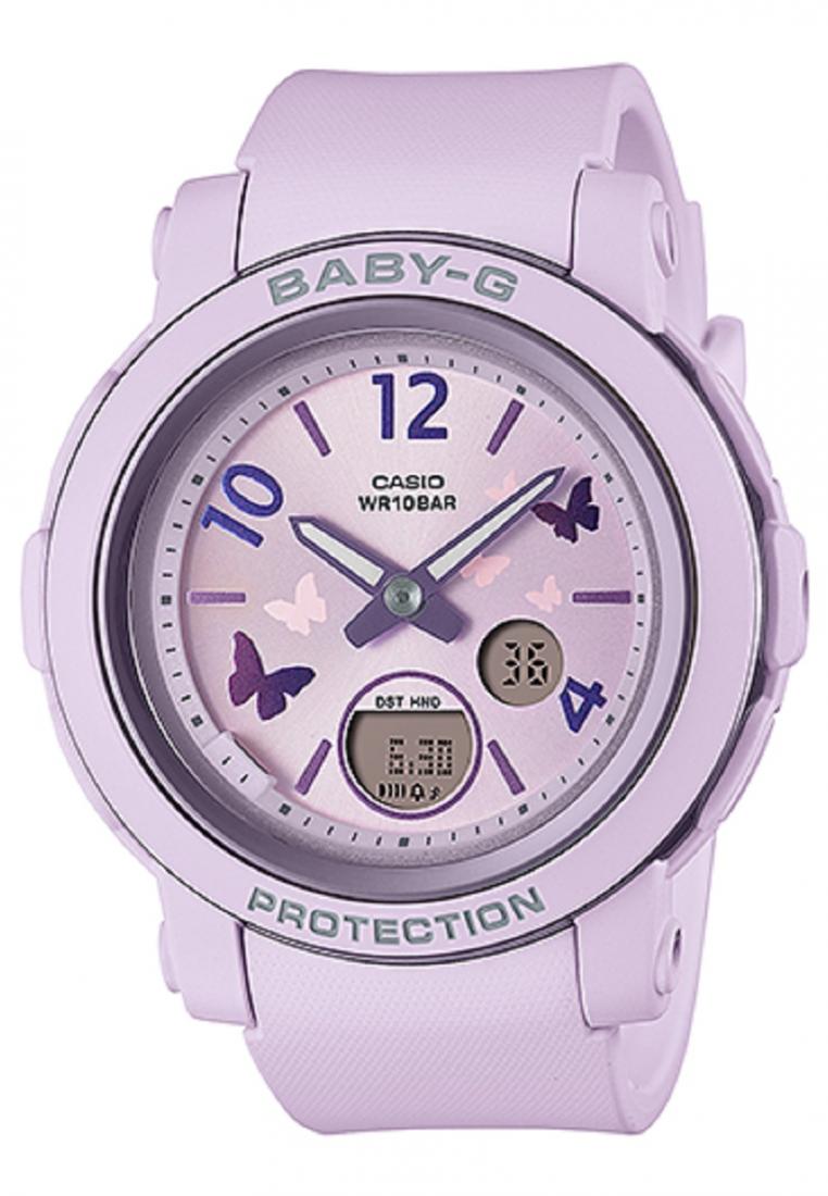 Casio Baby-g BGA-290BD-6A Digital Analog Rubber Strap Watch For Women-Watch Portal Philippines