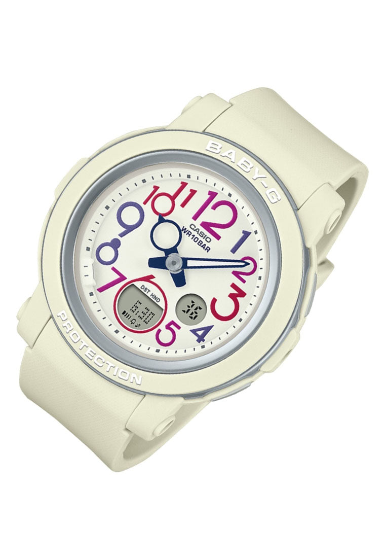 Casio Baby-g BGA-290PA-7A Digital Analog Rubber Strap Watch For Women-Watch Portal Philippines