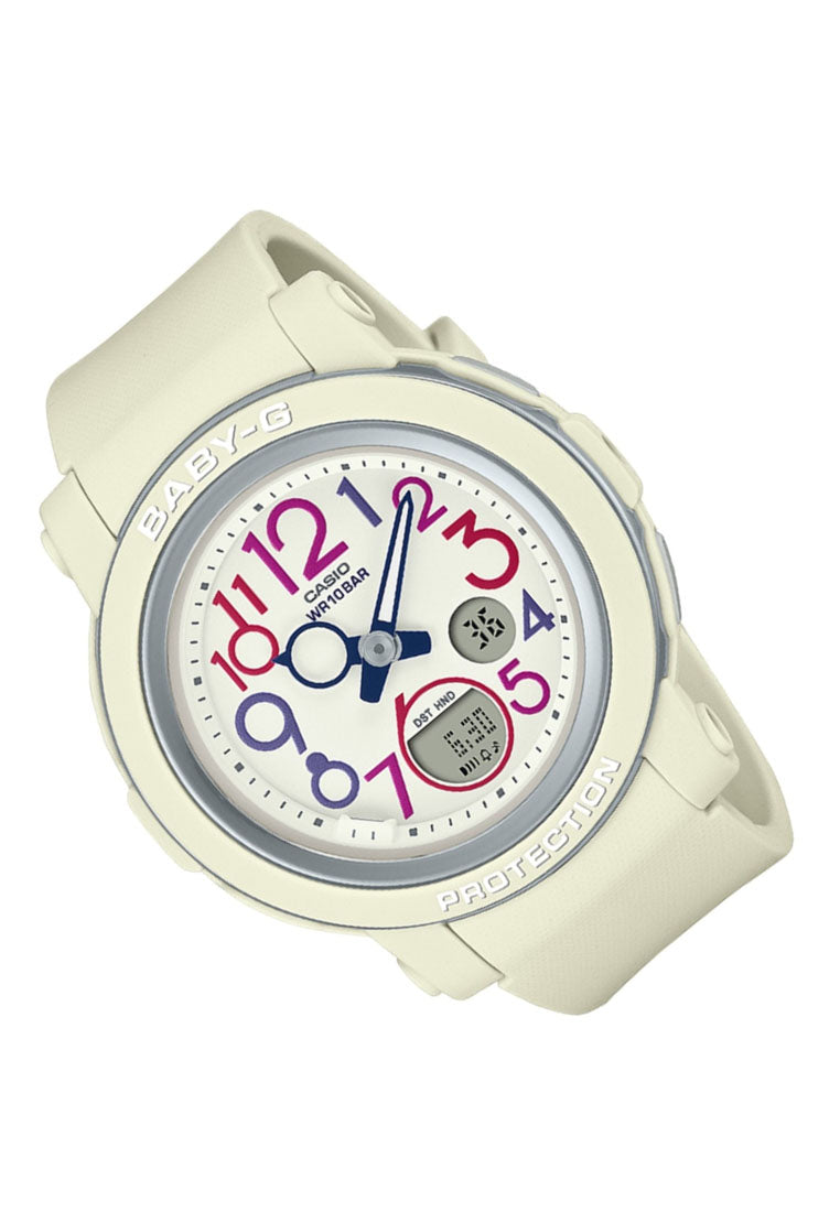 Casio Baby-g BGA-290PA-7A Digital Analog Rubber Strap Watch For Women-Watch Portal Philippines
