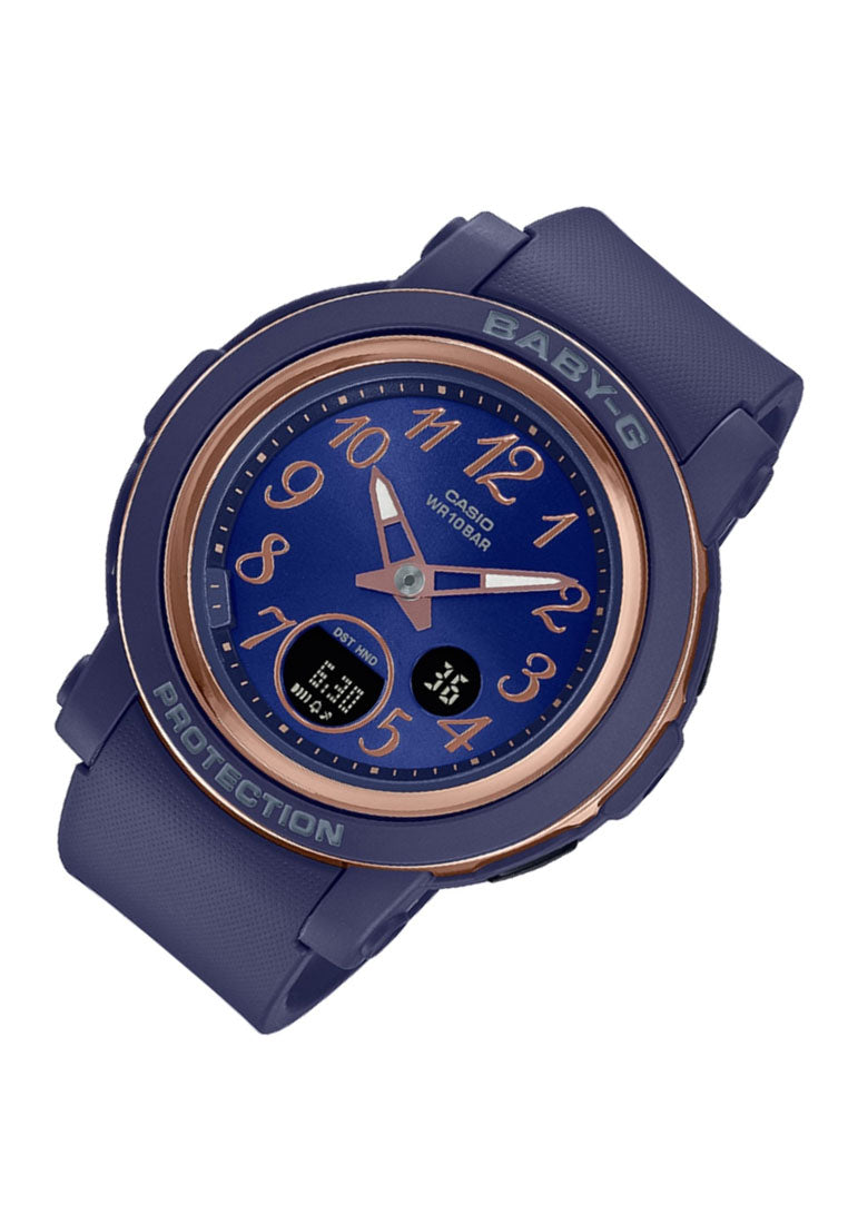 Casio Baby-g BGA-290SA-2A Digital Analog Rubber Strap Watch For Women-Watch Portal Philippines
