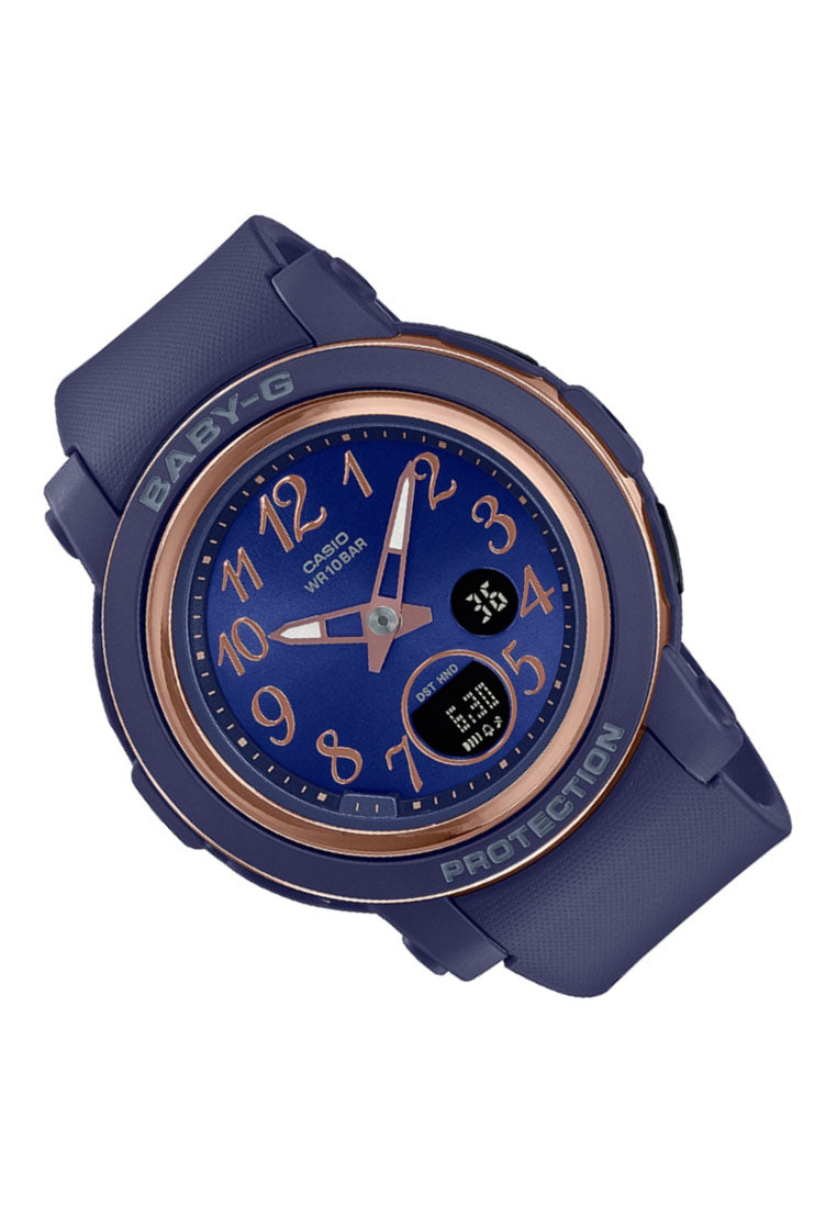 Casio Baby-g BGA-290SA-2A Digital Analog Rubber Strap Watch For Women-Watch Portal Philippines