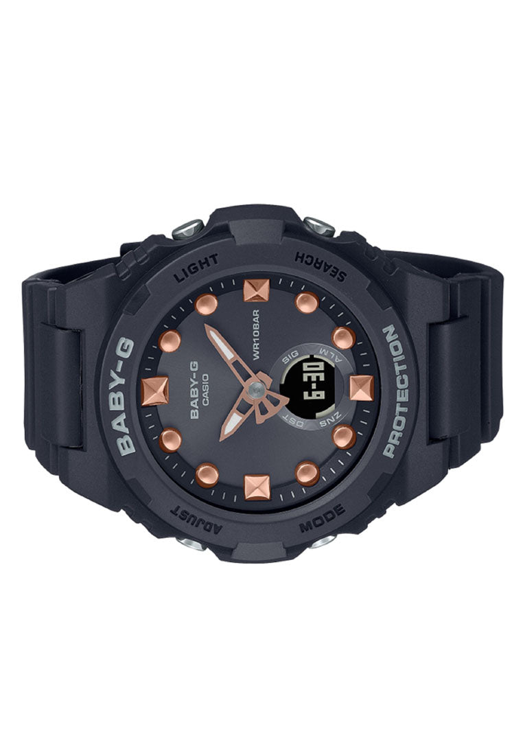 Casio Baby-g BGA-320-1A Digital Analog Rubber Strap Watch For Women-Watch Portal Philippines