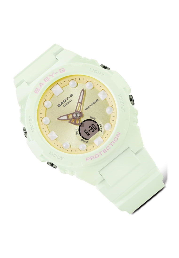 Casio Baby-g BGA-320FH-3A Digital Analog Rubber Strap Watch For Women-Watch Portal Philippines