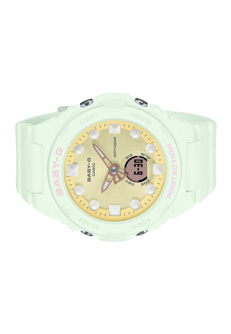 Casio Baby-g BGA-320FH-3A Digital Analog Rubber Strap Watch For Women-Watch Portal Philippines