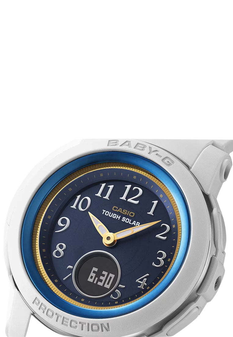 Casio Baby-g BGA-S290SS-2A 50th Anniversary Digital Analog Rubber Strap Solar Watch For Women-Watch Portal Philippines