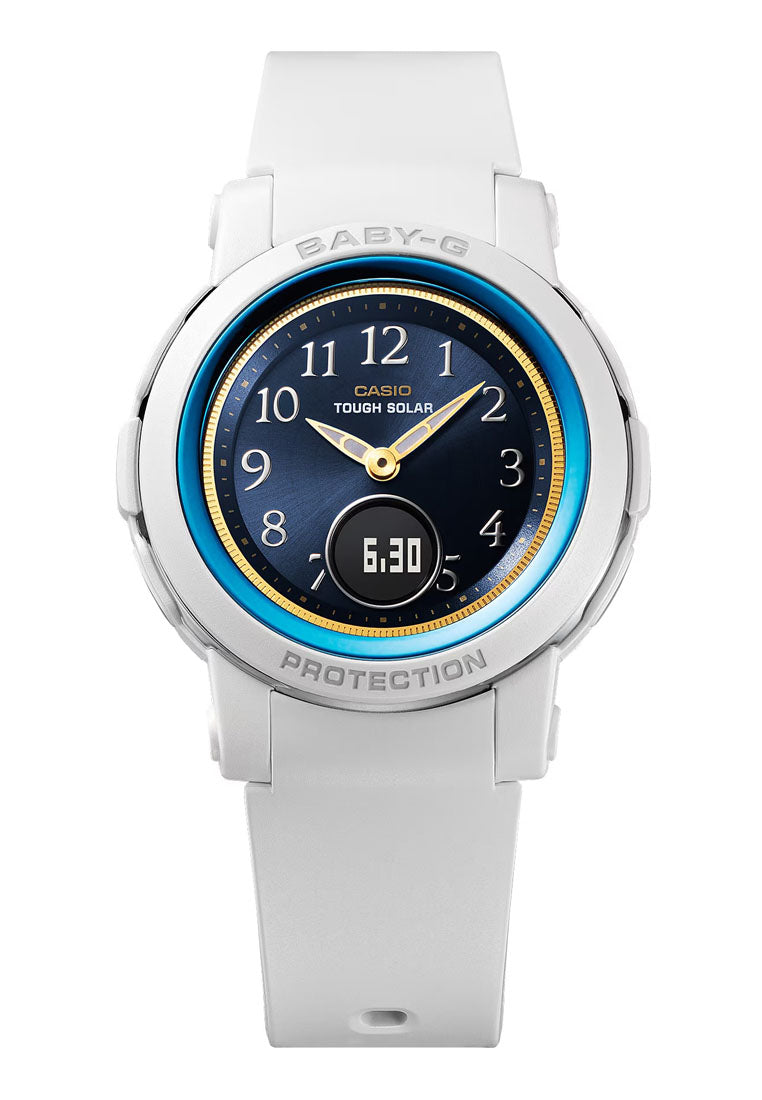 Casio Baby-g BGA-S290SS-2A 50th Anniversary Digital Analog Rubber Strap Solar Watch For Women-Watch Portal Philippines