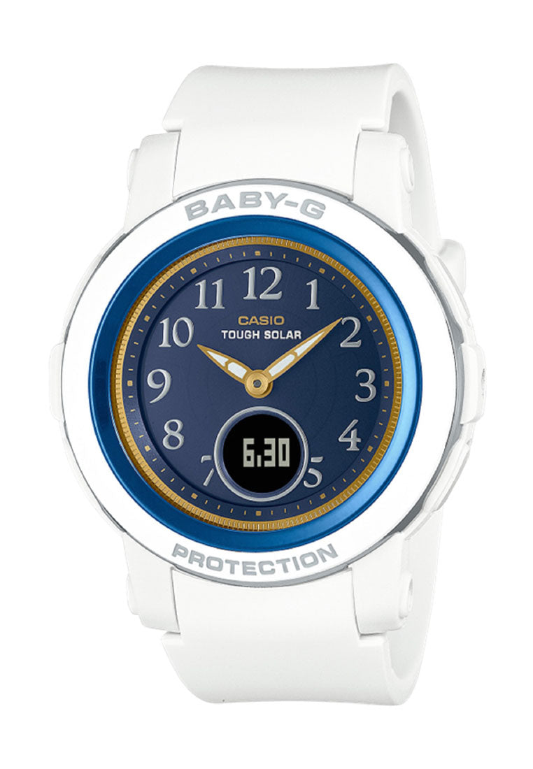 Casio Baby-g BGA-S290SS-2A 50th Anniversary Digital Analog Rubber Strap Solar Watch For Women-Watch Portal Philippines