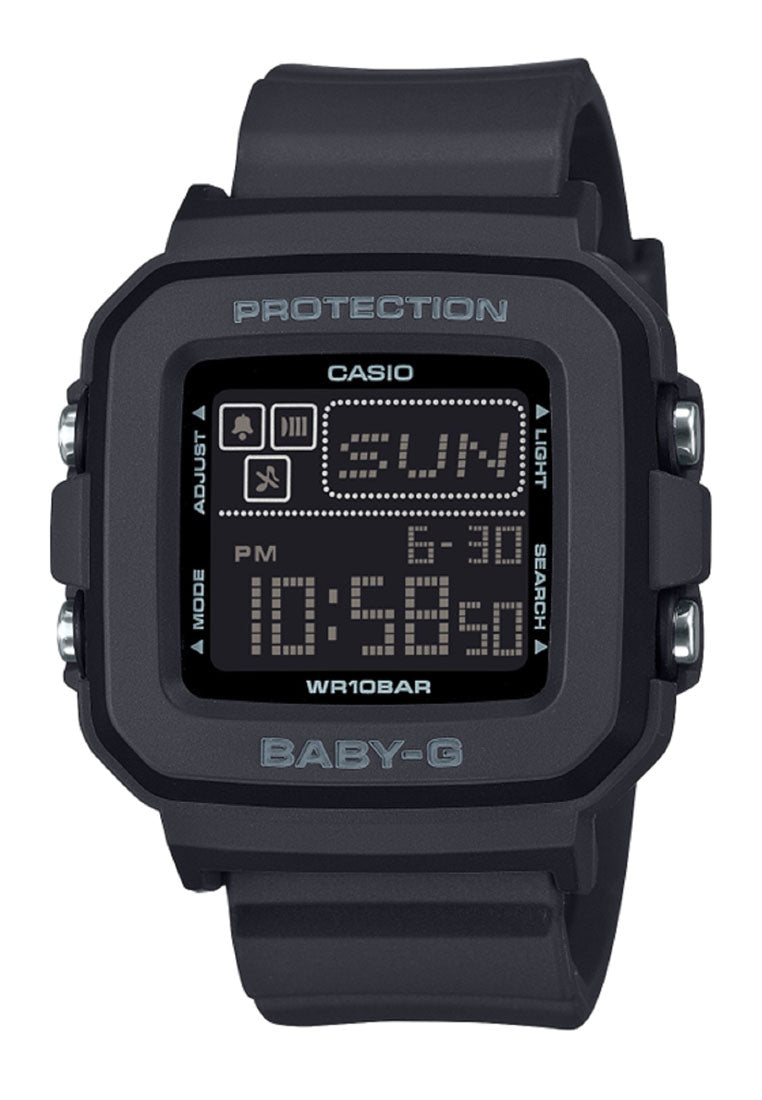 Casio Baby-g BGD-10-1DR Digital Rubber Strap Watch for Women-Watch Portal Philippines