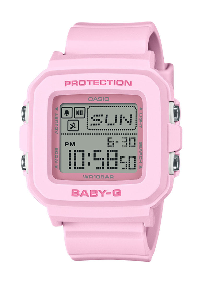 Casio Baby-g BGD-10-4DR Digital Rubber Strap Watch for Women-Watch Portal Philippines