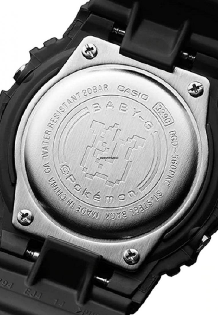 Casio Baby-G BGD-560PKC-1DR Pokemon Pikachu Limited Ed Watch for Women-Watch Portal Philippines