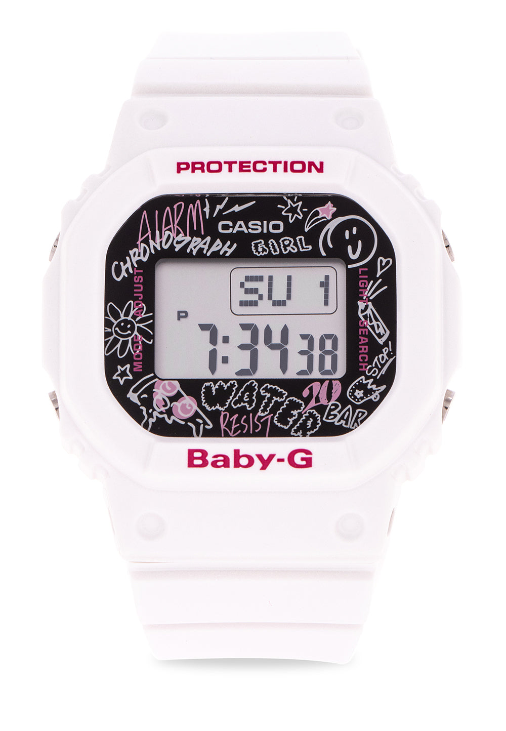 Casio Baby-g BGD-560SK-7 Digital Rubber Strap Watch For Women-Watch Portal Philippines