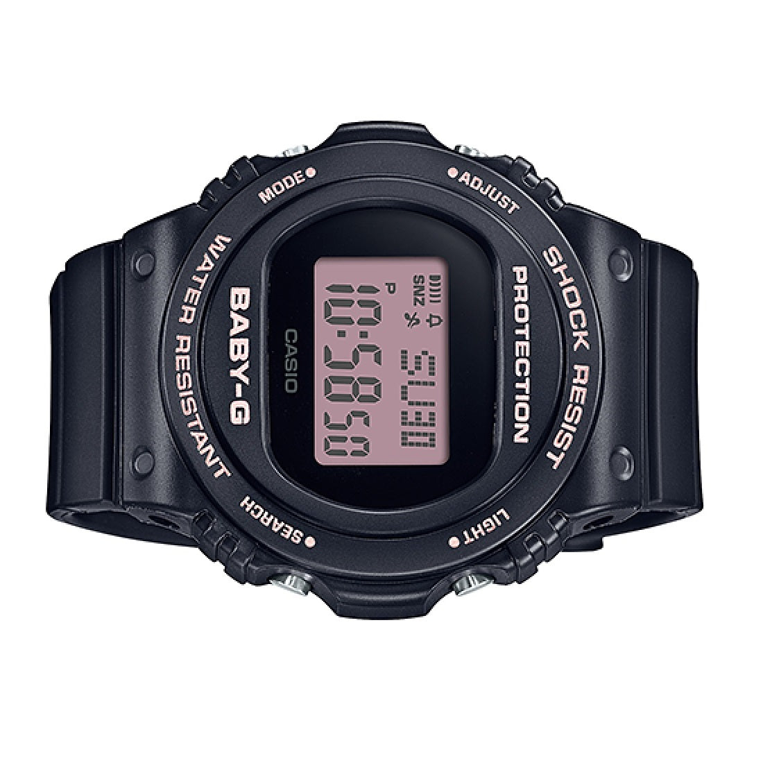 Casio Baby-g BGD-570-1BDR Digital Rubber Strap Watch For Women-Watch Portal Philippines