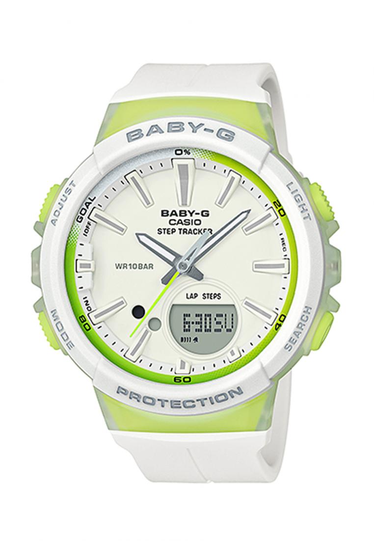 Casio Baby-g BGS-100-7A2 Digital Analog Rubber Strap Watch For Women-Watch Portal Philippines