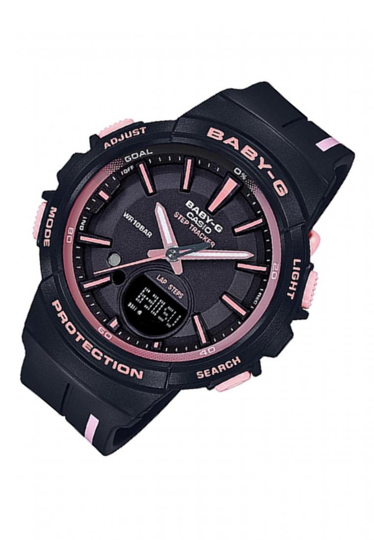 Casio Baby-g BGS-100RT-1A Digital Analog Rubber Strap Watch For Women-Watch Portal Philippines
