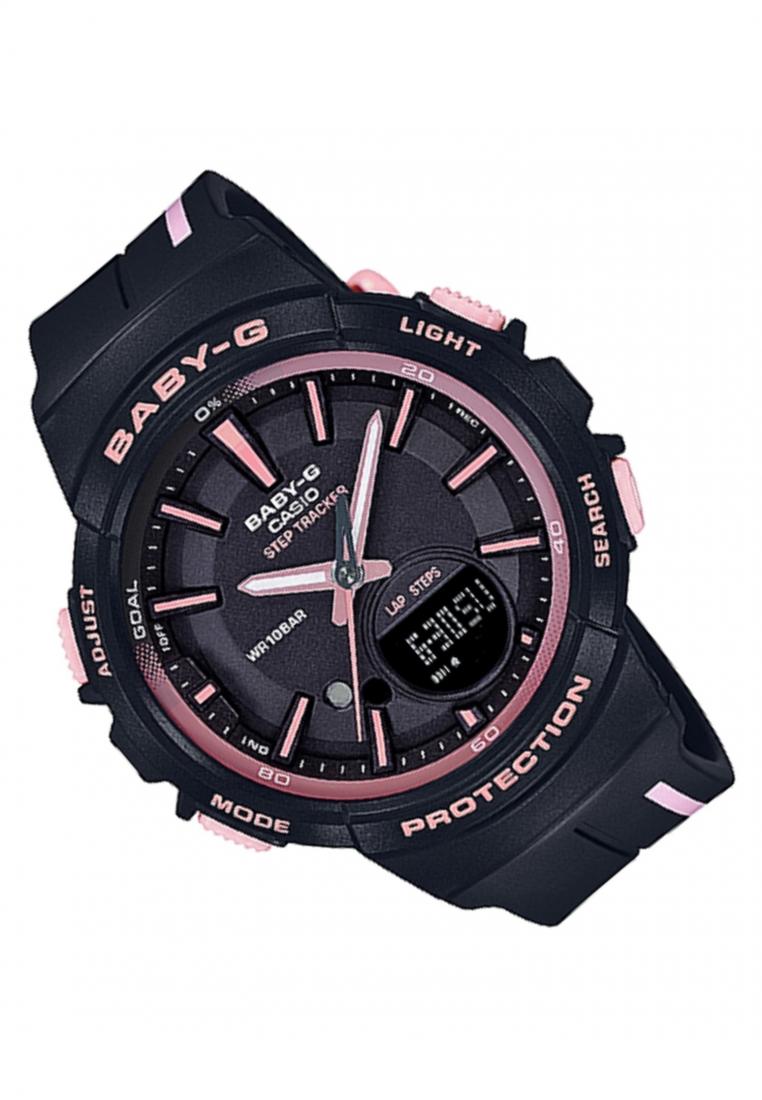 Casio Baby-g BGS-100RT-1A Digital Analog Rubber Strap Watch For Women-Watch Portal Philippines