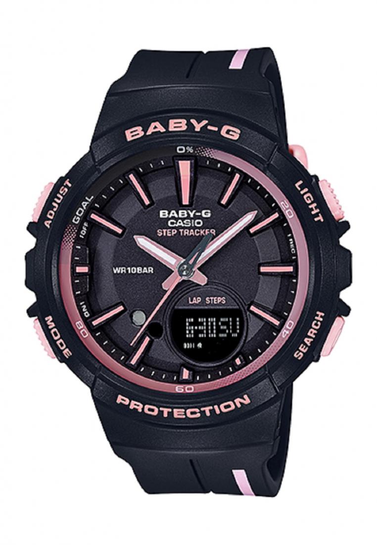 Casio Baby-g BGS-100RT-1A Digital Analog Rubber Strap Watch For Women-Watch Portal Philippines