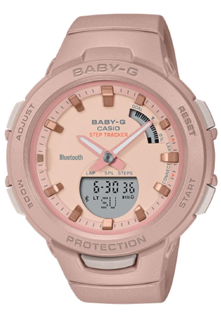 Casio Baby-G BSA-B100CS-4A G-Squad Smartphone Link Watch For Women-Watch Portal Philippines